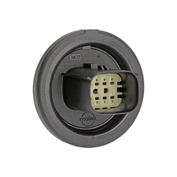 Molex Mx150 Bulkhd Twistlock Assy 8Ckt Key B 348404020 - main